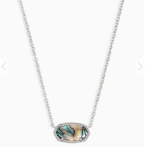 Kendra Scott Elisa silver pendant necklace